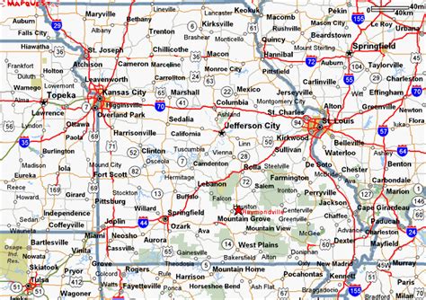 List of cities in Missouri .